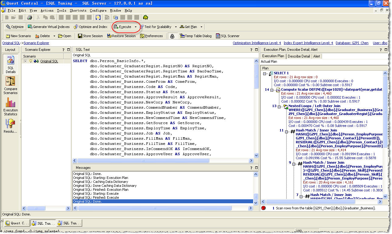 Oracle SQL tuning 数据库优化步骤图文教程
